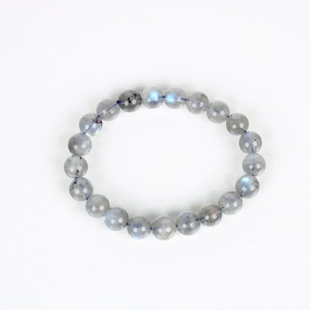 El'Cobre Labradorite krystalarmbånd 8mm natursten