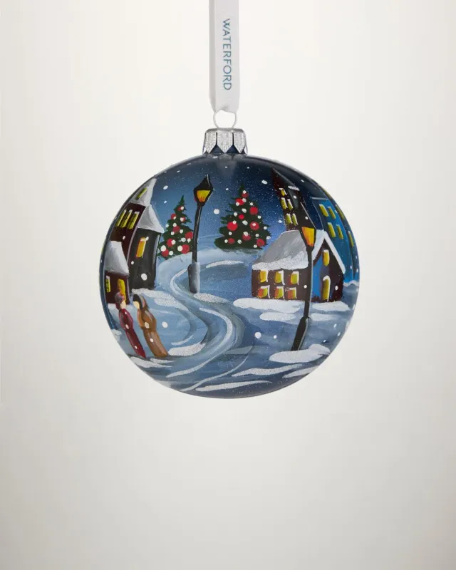 Waterford Holiday Heirlooms Holy Night julekugle håndmalet