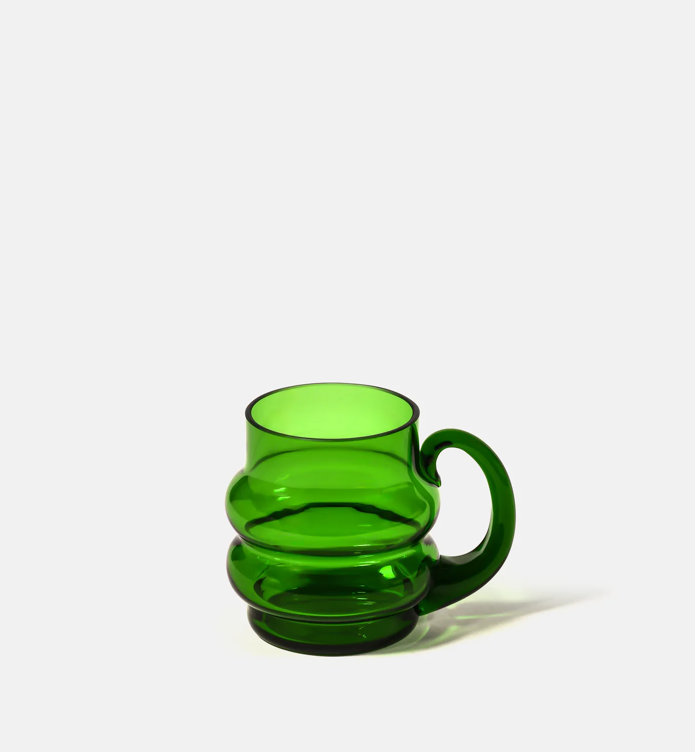 Krosno Double Bubble 1969 krystalkop 190 ml emerald