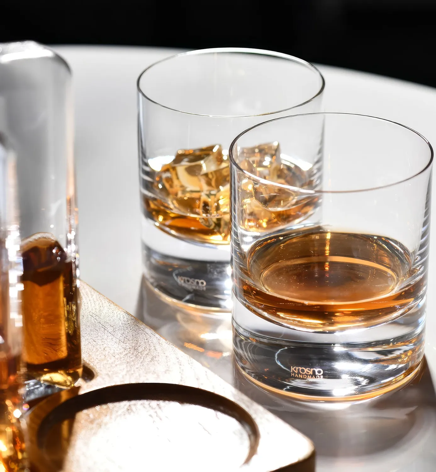 Krosno whiskyglas tumbler 300 ml krystalglas