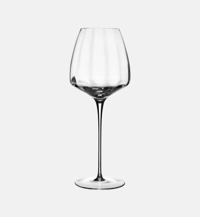 Krosno Celebration hvidvinsglas 660 ml riflet krystal