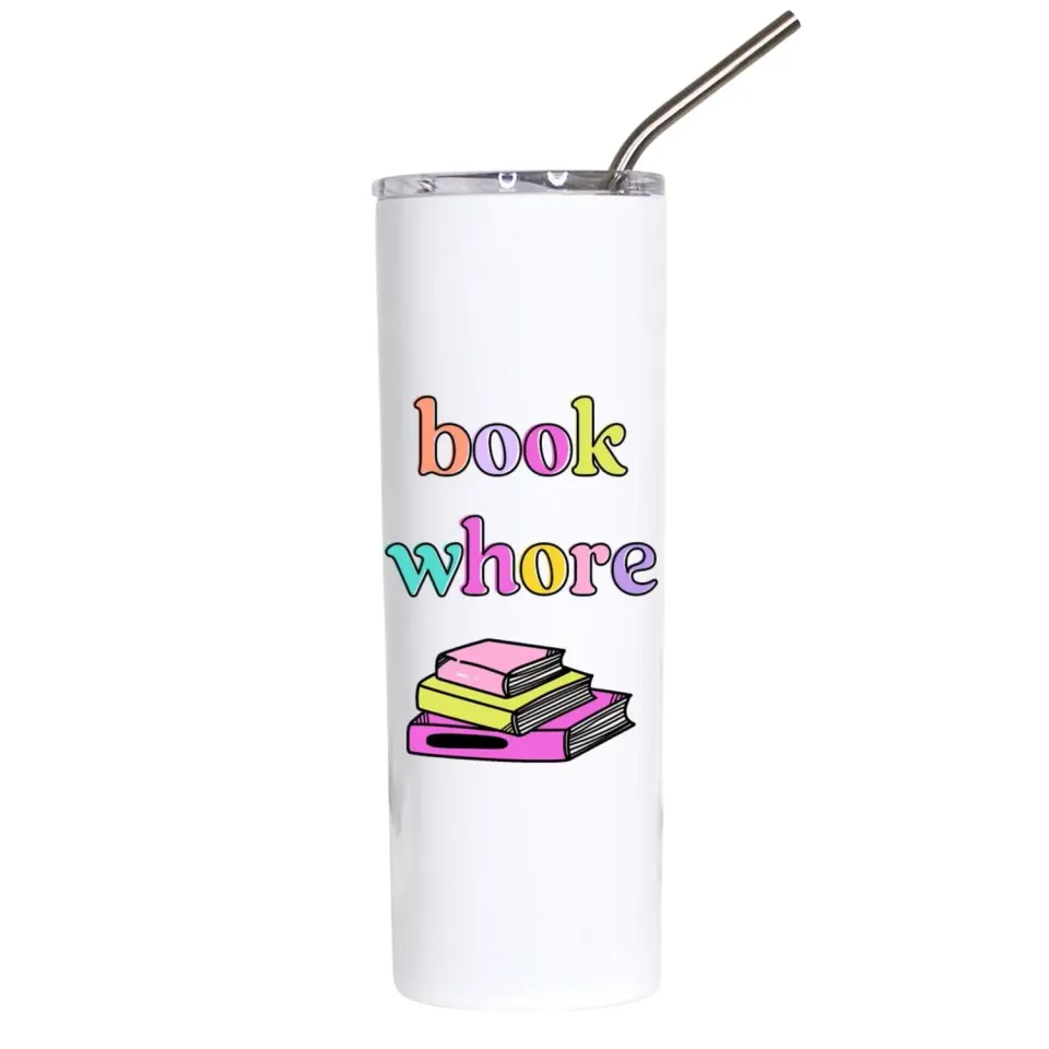 Mugsby Book Whore termokop 591 ml til bogelsker