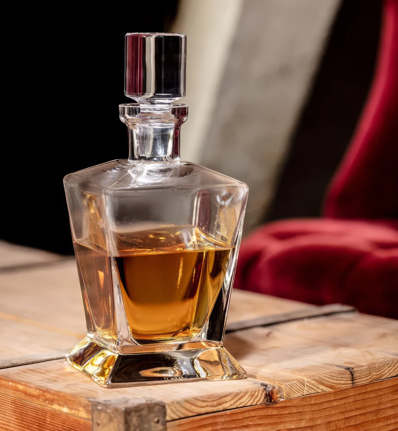 Krosno Caro whiskykaraffel 750 ml krystal