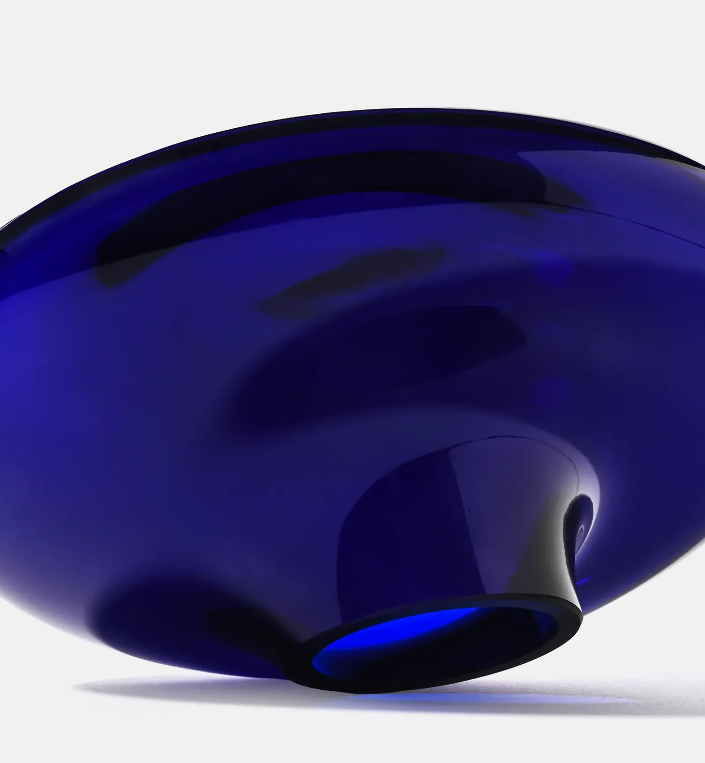 Krosno Pebble 2017 vase 12 cm koboltblå