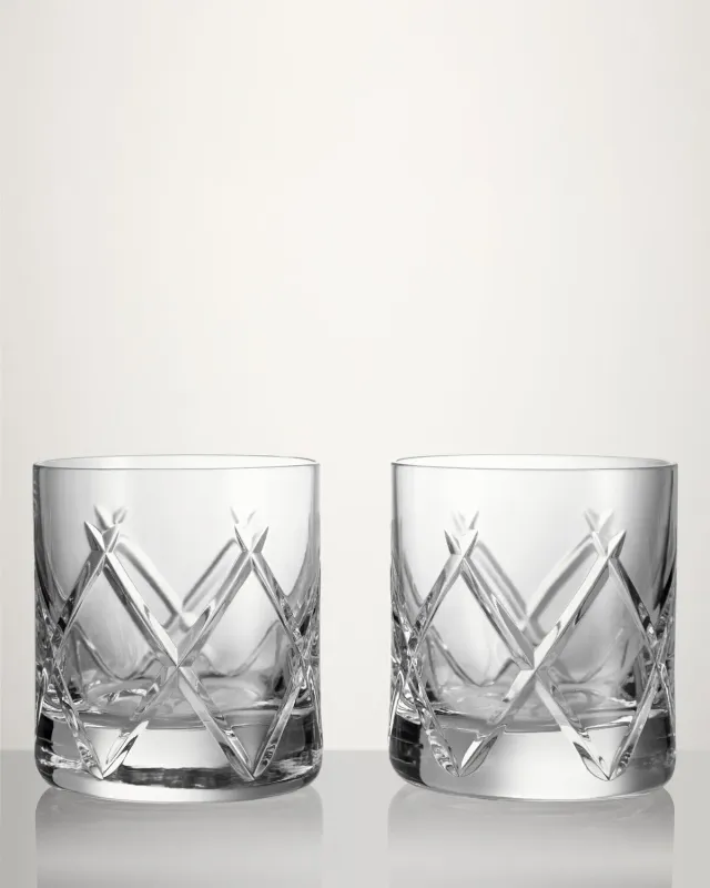 Waterford Olann Connoisseur Straight whiskyglas 2 stk krystal