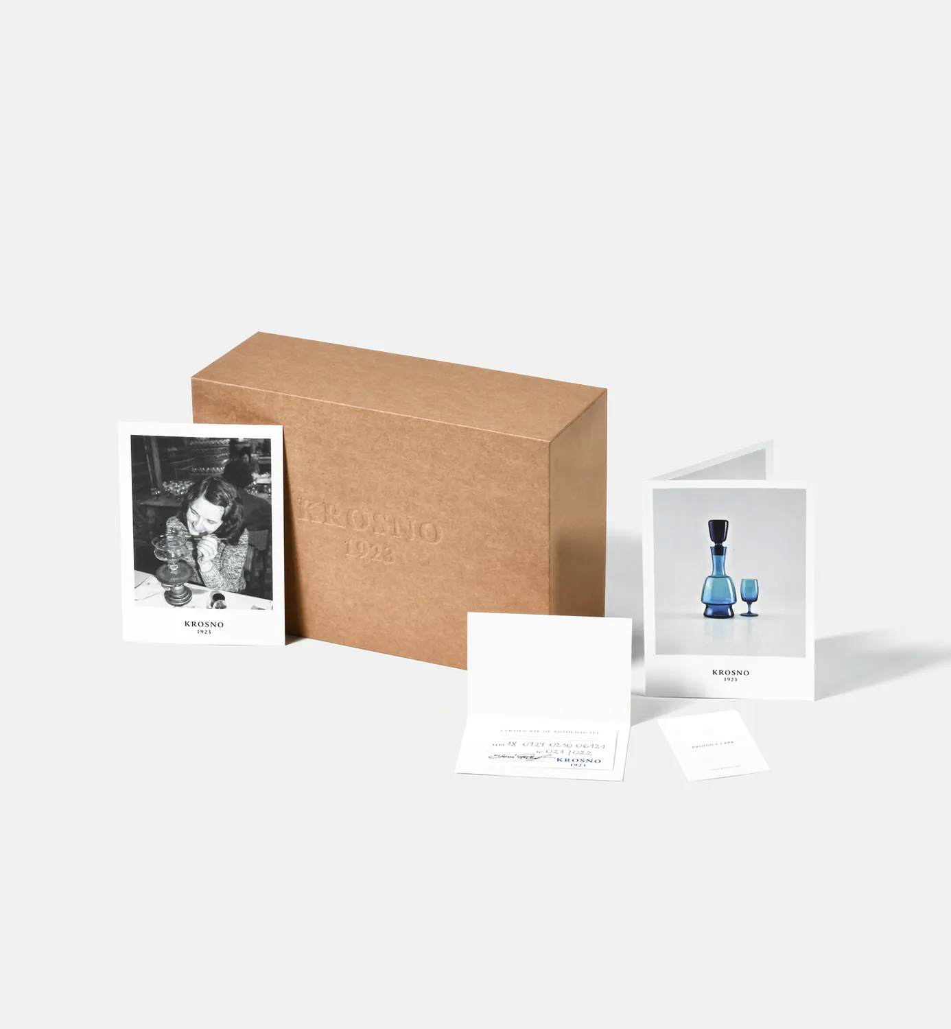Krosno Double Bubble 1969 tumbler 230 ml lapis