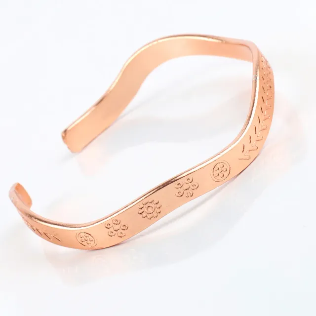 El'Cobre Design 76 kobberarmbånd med æske