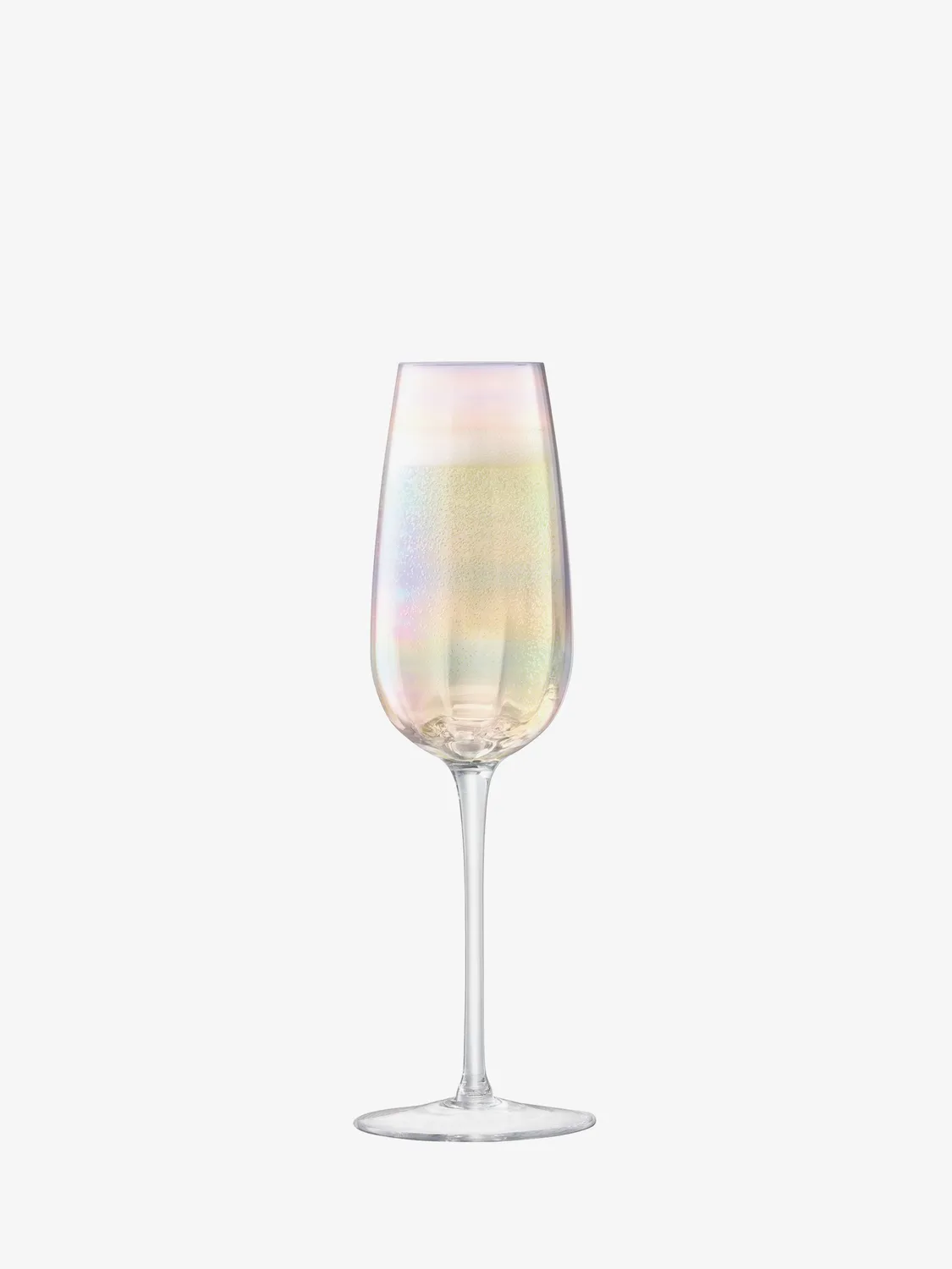 LSA Pearl Champagne Flute glas 2 stk perle