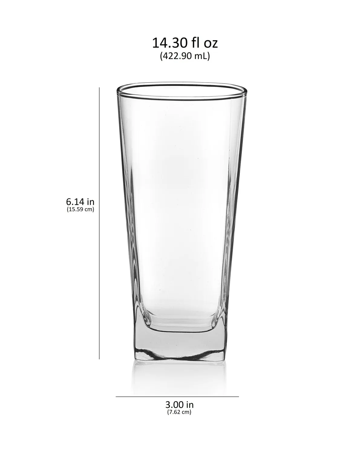 Libbey City tumbler drikkeglas 8 x 423 ml høj