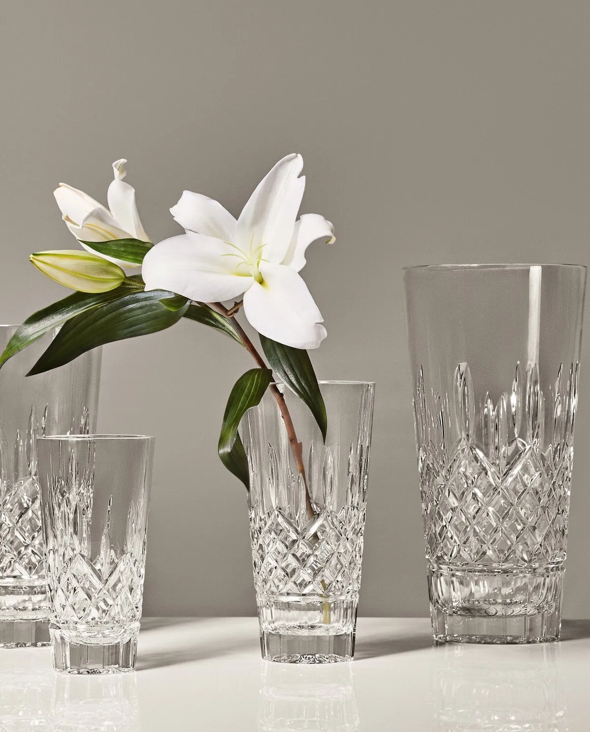 Waterford Lismore vase klar krystal blomstervase
