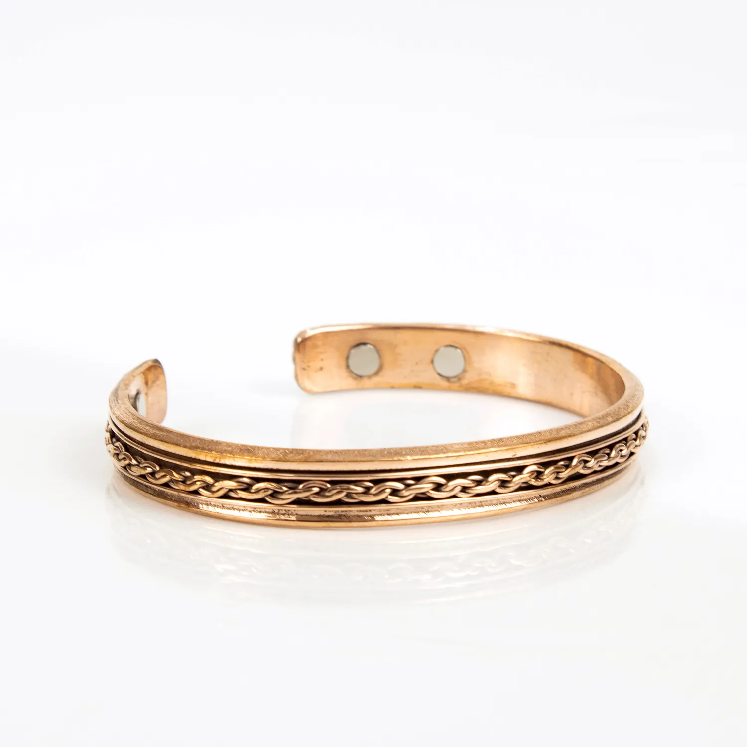 El'Cobre Copper Magnet Bracelet Design 2 armbånd kobber