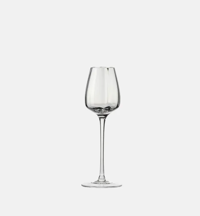 Krosno Celebration likørglas 70 ml celestine grå 6 stk