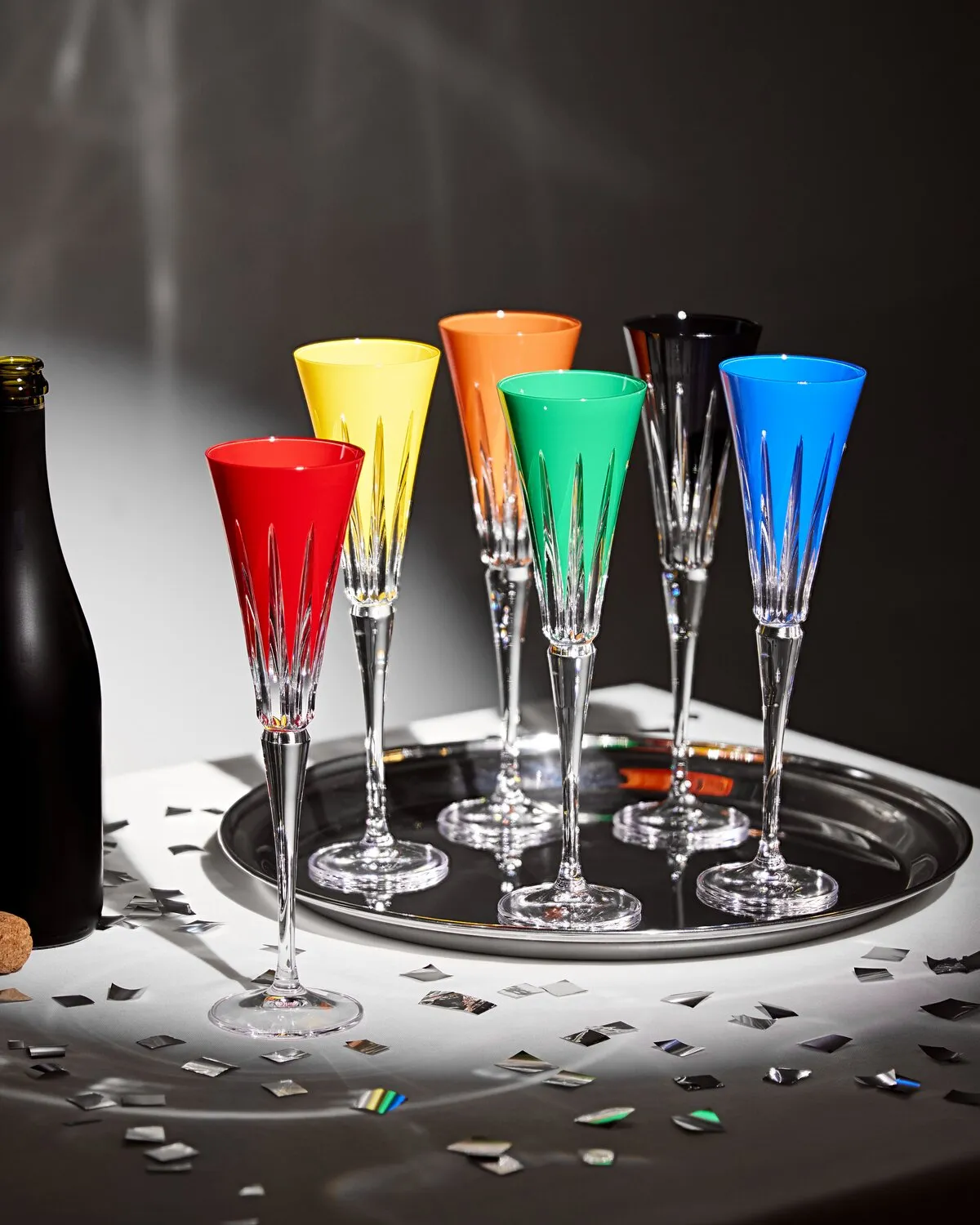 Waterford Firework New Year champagneglas 6 stk
