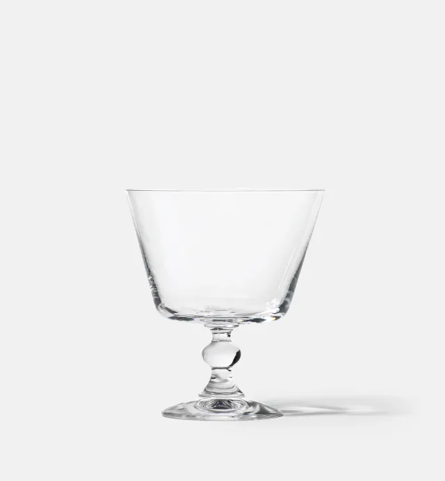 Krosno Krista dessertglas skål 380 ml slebet
