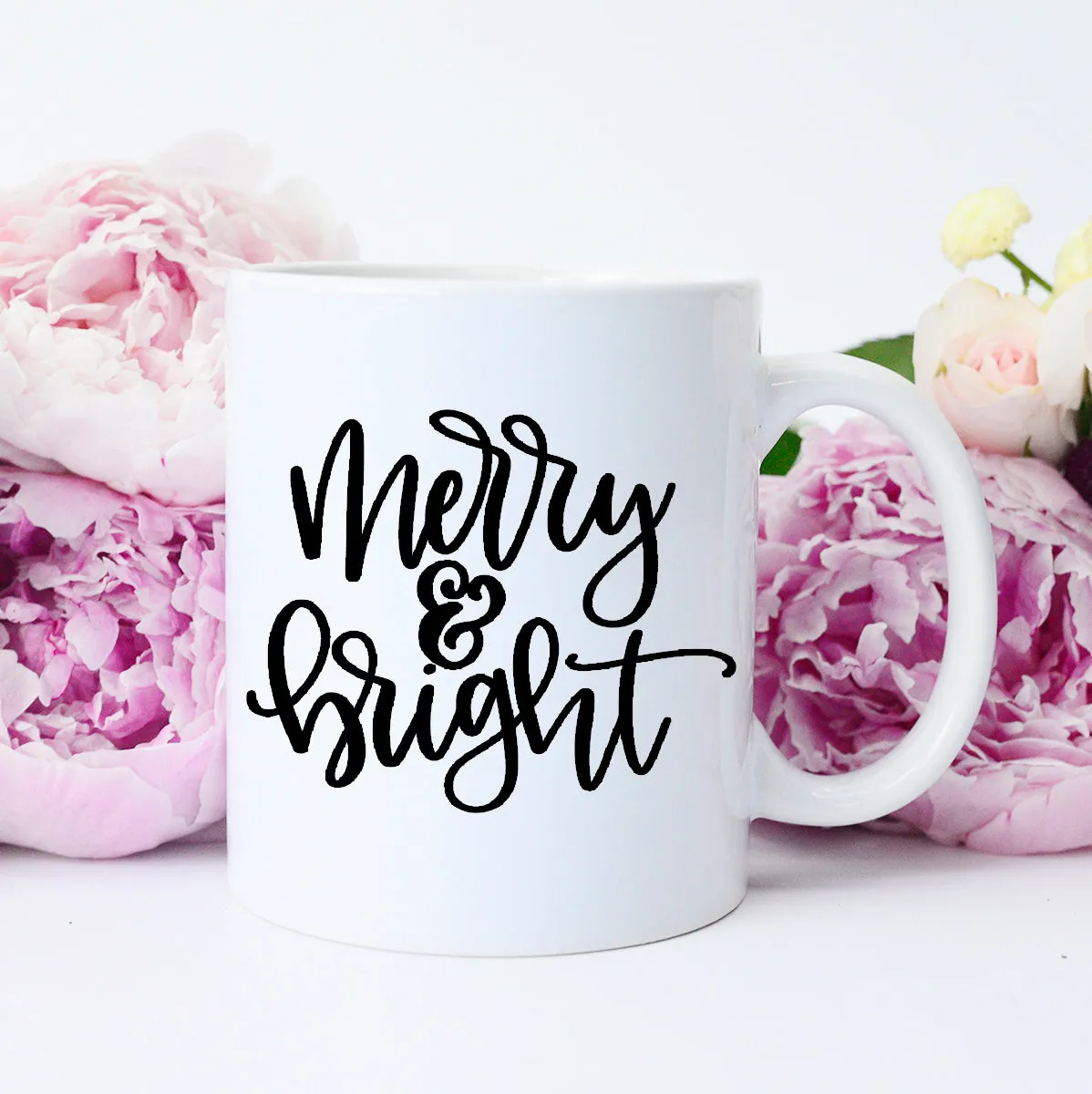 Mugsby Merry & Bright kop 325 ml sort jul