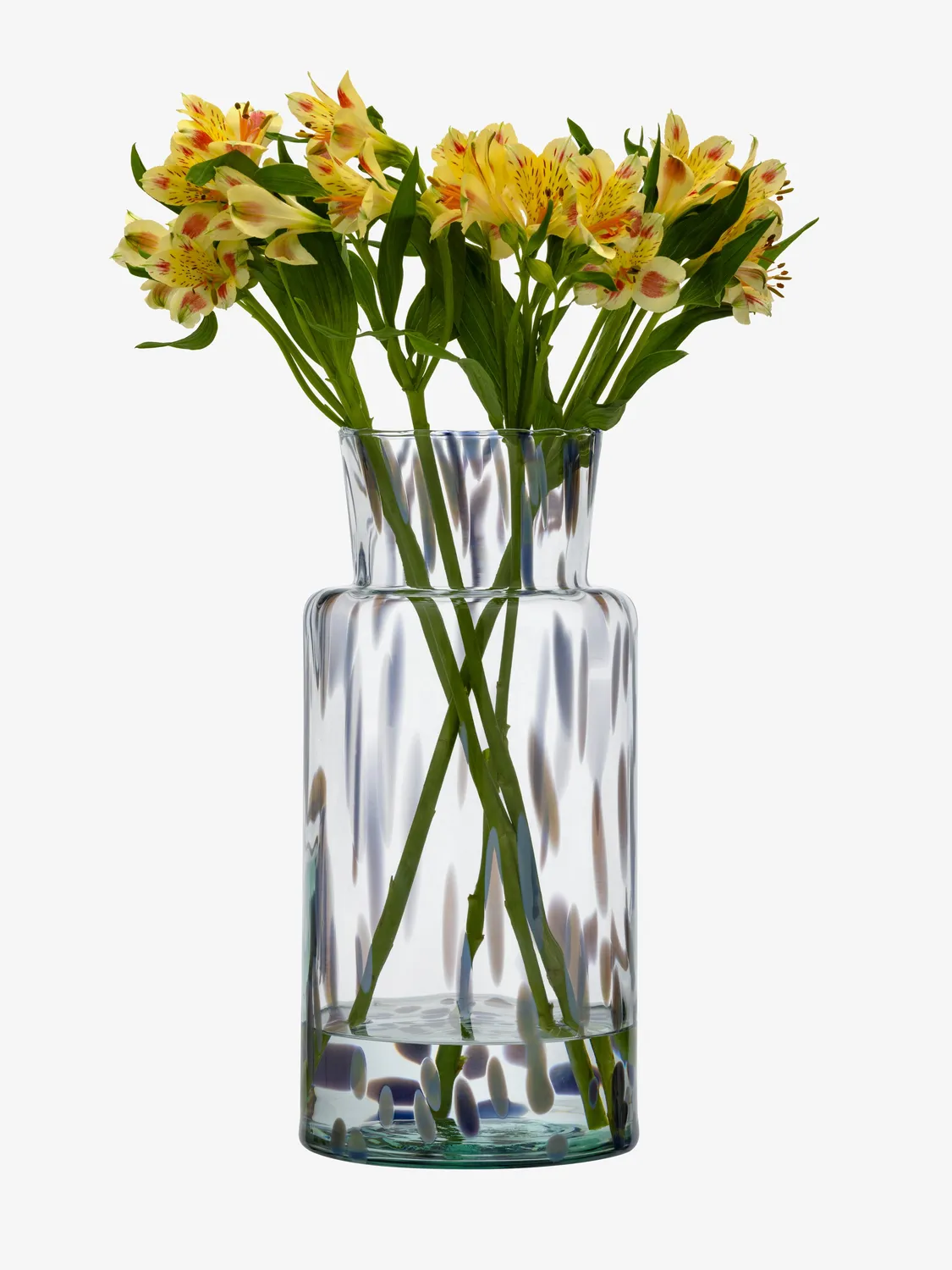 LSA Sea Glass vase genbrugsglas mellem