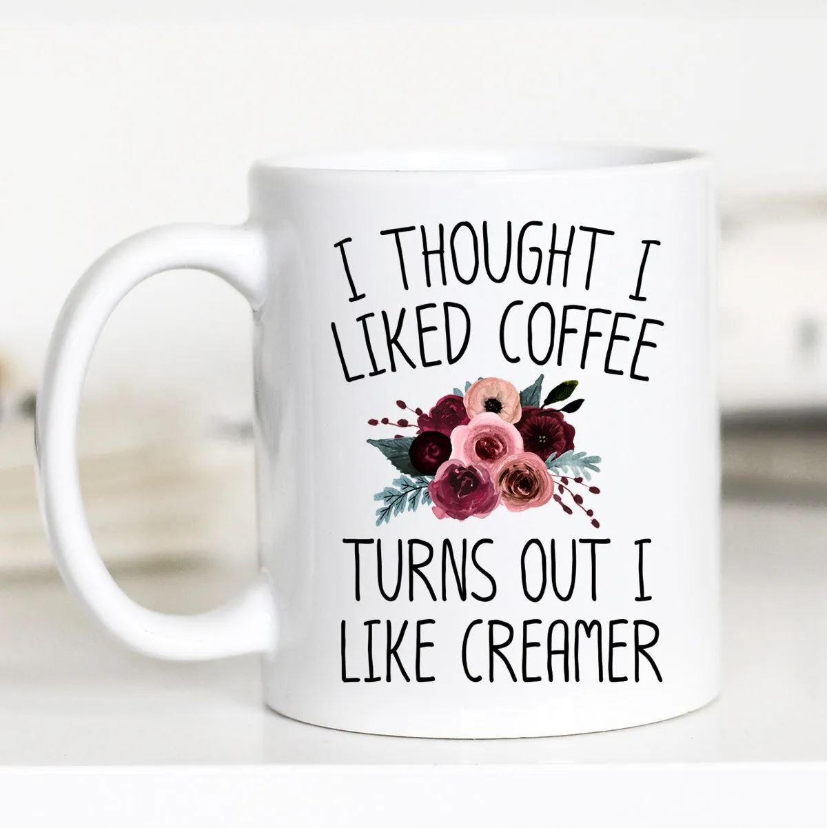 Mugsby I Thought I Liked Coffee krus 325 ml blomst