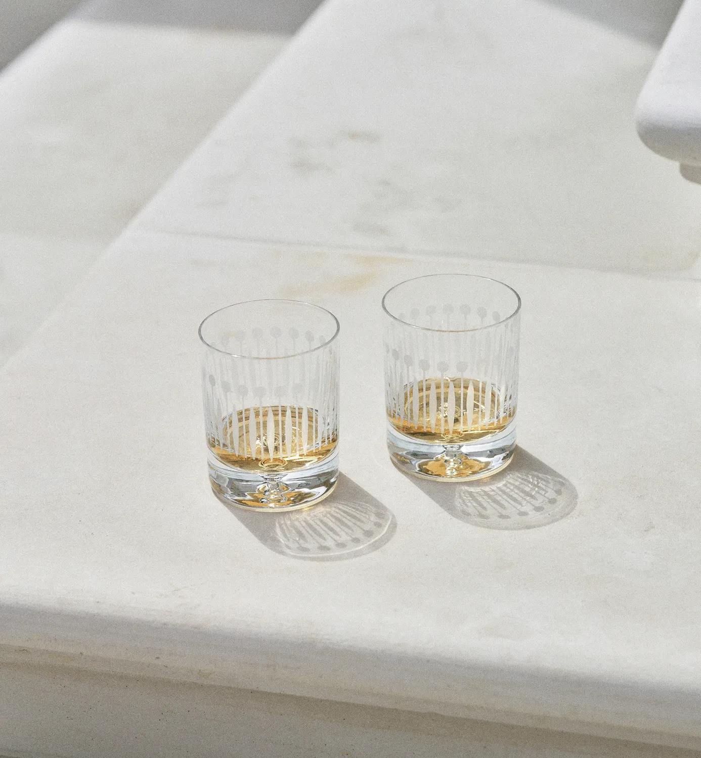 Krosno Botanic Tumbler 310 whiskyglas 310 ml slebet