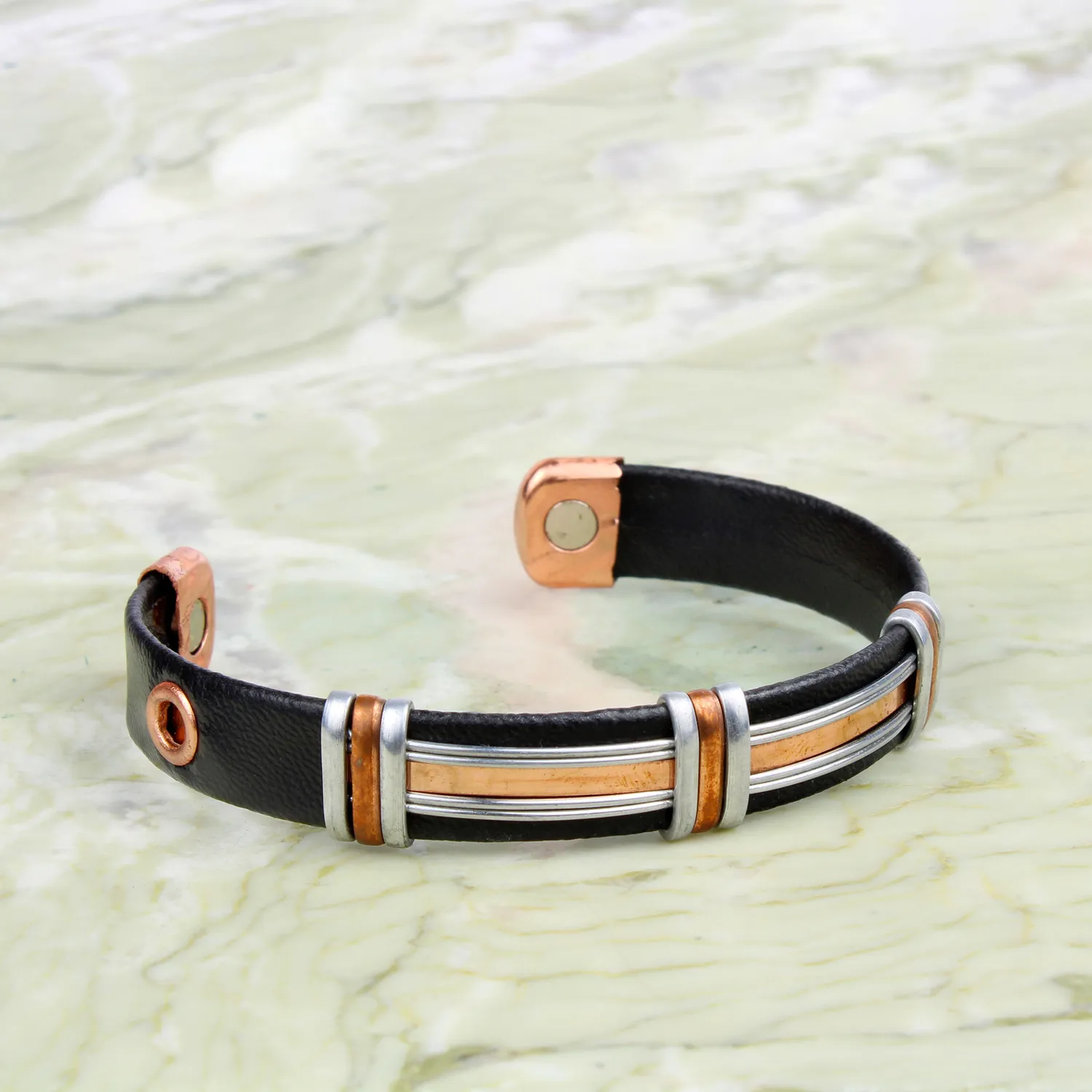 El'Cobre Design 52 kobberarmbånd magnet gaveæske