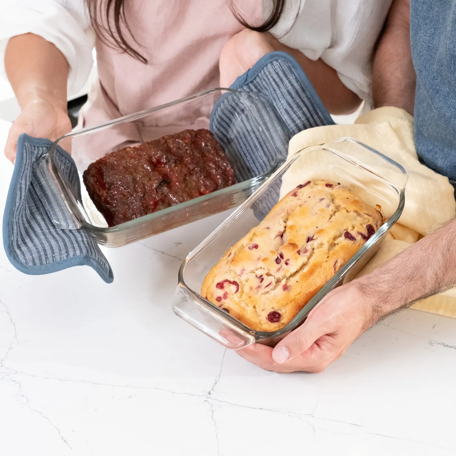 Libbey Baker's Premium brødform glas sæt 2 stor