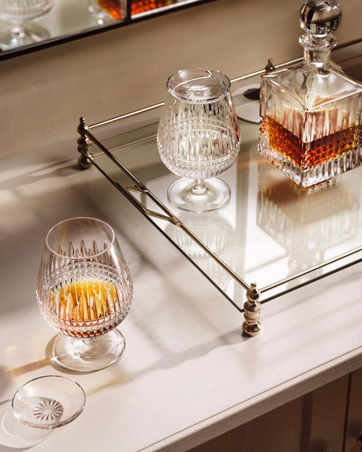 Waterford Lismore Diamond Connoisseur cognacglas 2 stk