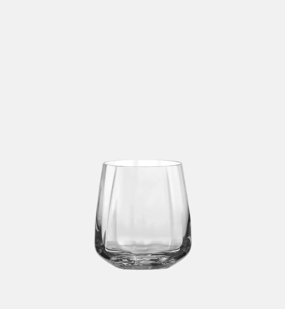 Krosno Tutu tumblerglas 370 ml riflet krystal