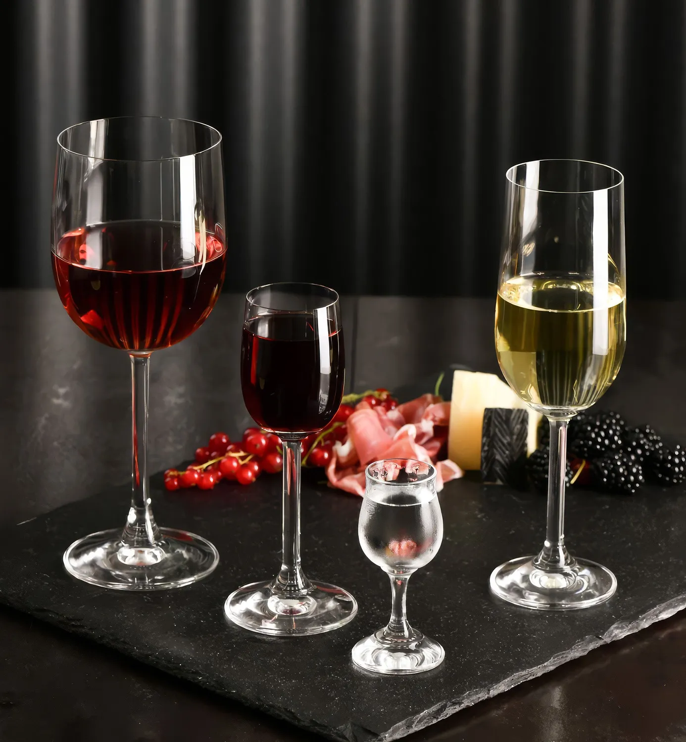 Krosno Gema likørglas 70 ml 6 stk glas med stilk