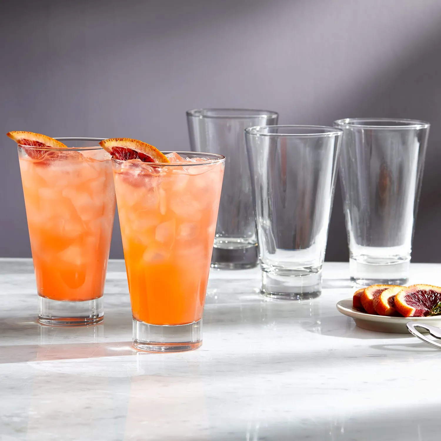 Libbey Modern Bar Essentials tumblerglas 6 stk 414 ml klart glas