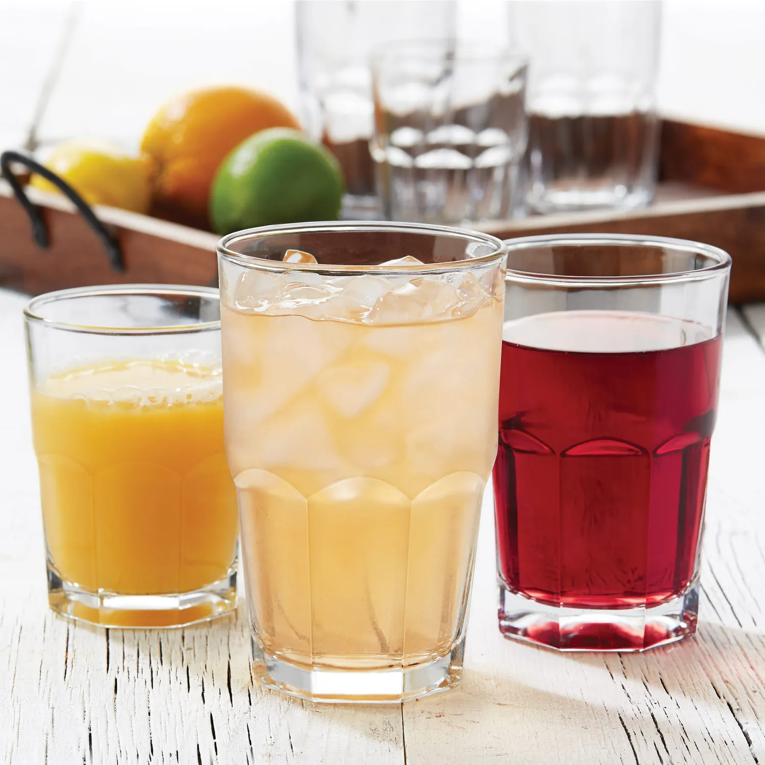 Libbey Boston glassæt 18 stk tumbler rocks juice klar