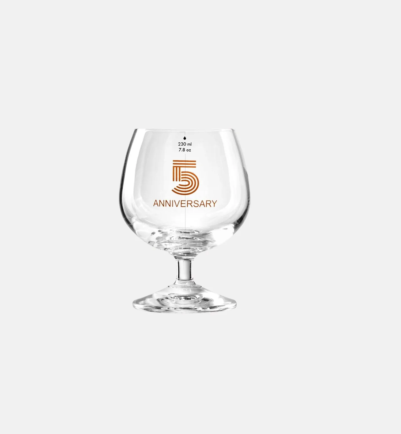 Krosno 5 Anniversary cognacglas 230 ml træbryllup