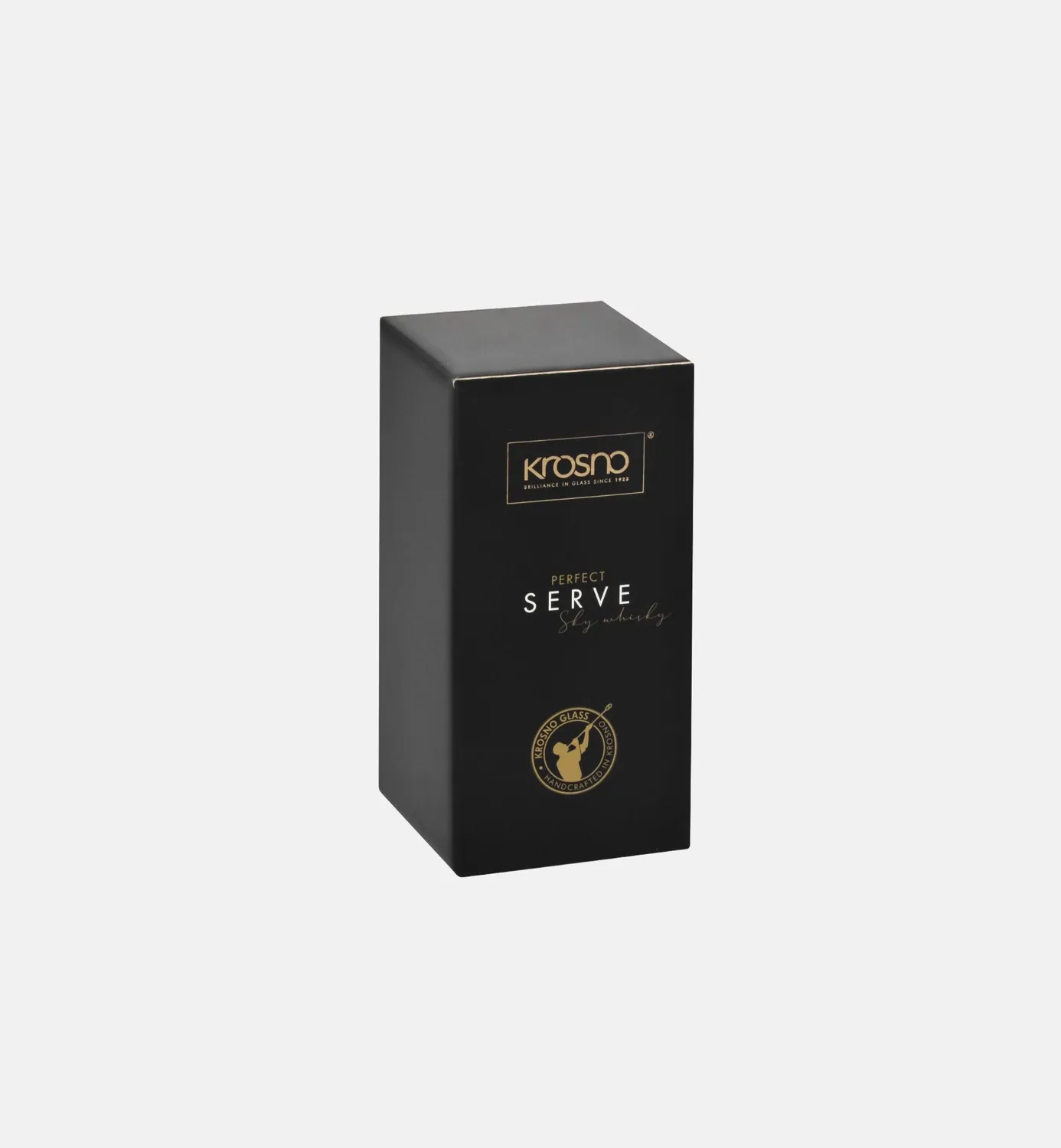 Krosno Sky whiskyglas 270 ml 2 stk klar