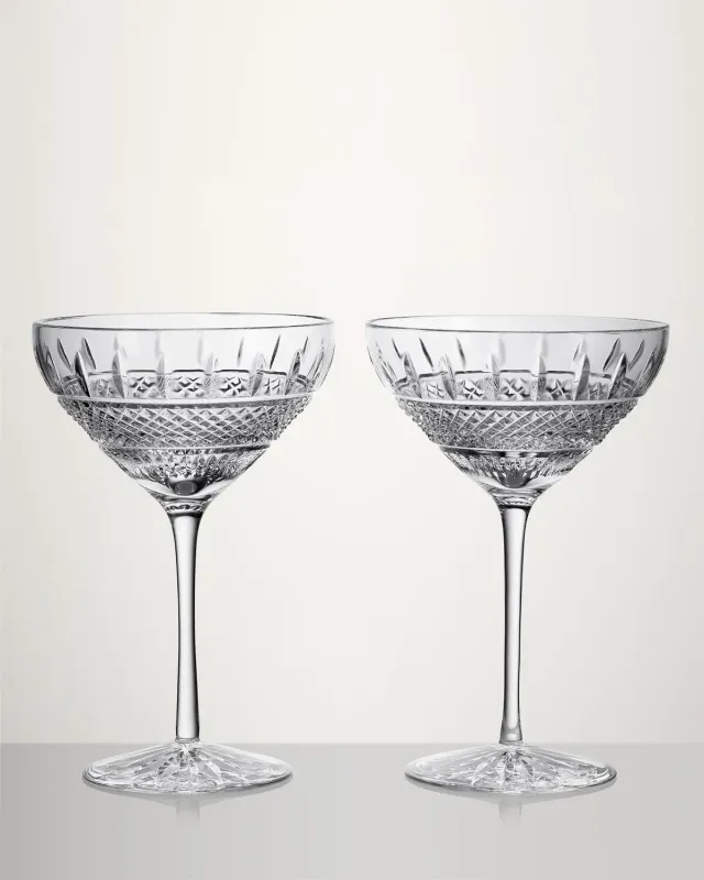 Waterford Irish Lace martiniglas sæt 2 stk krystal