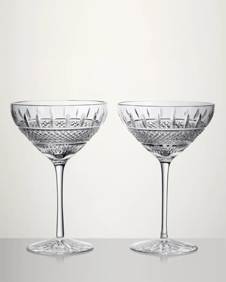 Waterford Irish Lace martiniglas sæt 2 stk krystal