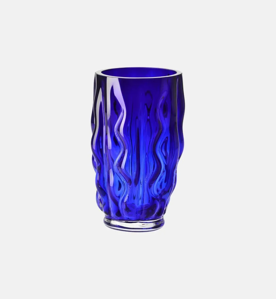 Krosno The Palace 3950 vase 20,5 cm kobolt krystal