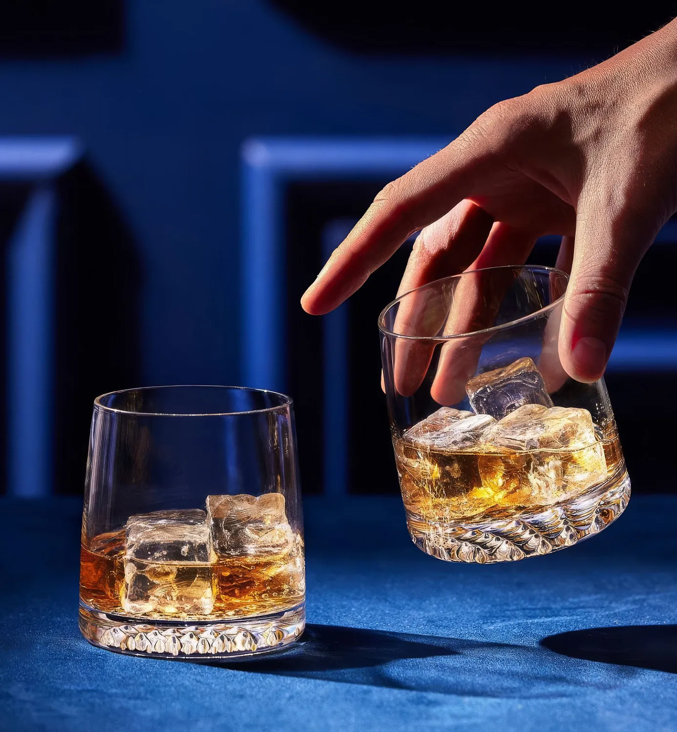 Krosno Fjord whiskyglas gavesæt 2 stk