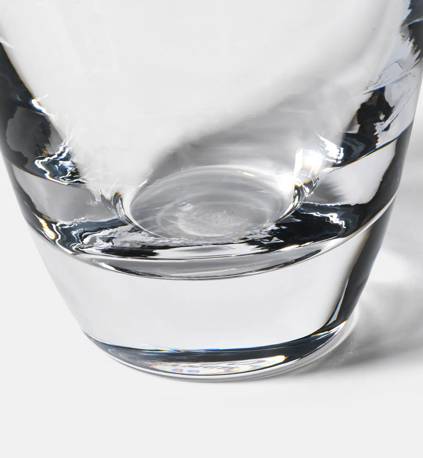 Krosno Gemstone vase 35 cm klar blyfri krystal