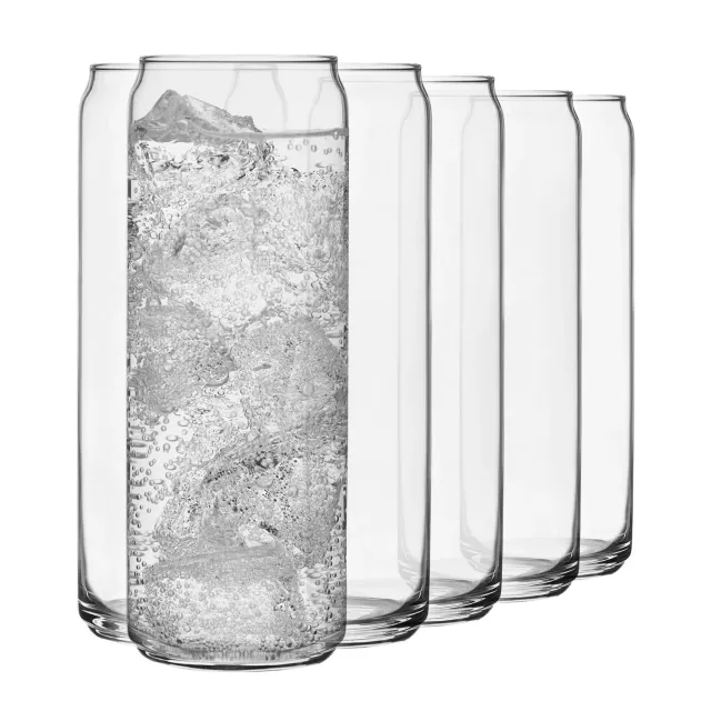 Libbey Classic Slim Can drikkeglas 6-pak 370 ml klar