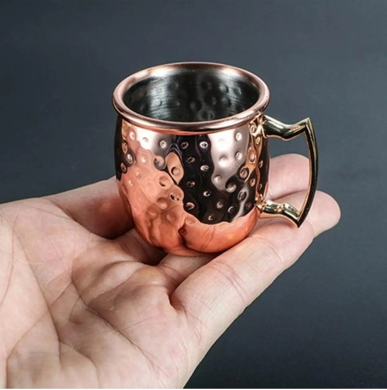 El'Cobre Copper Set shotglas kobber 4 stk