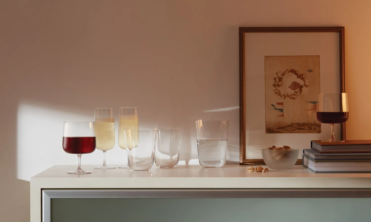 LSA Arc tumblerglas 12 stk 3 størrelser