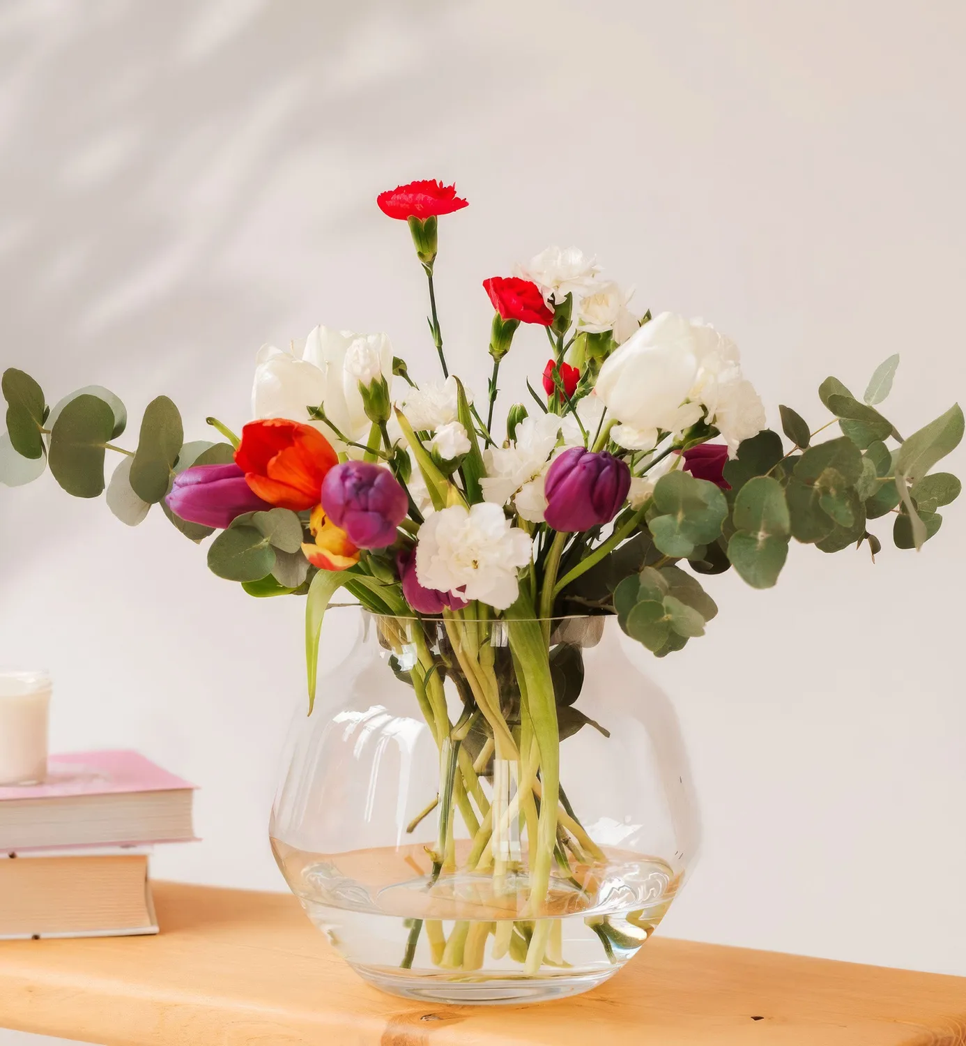 Krosno Home vase krystal 20 cm