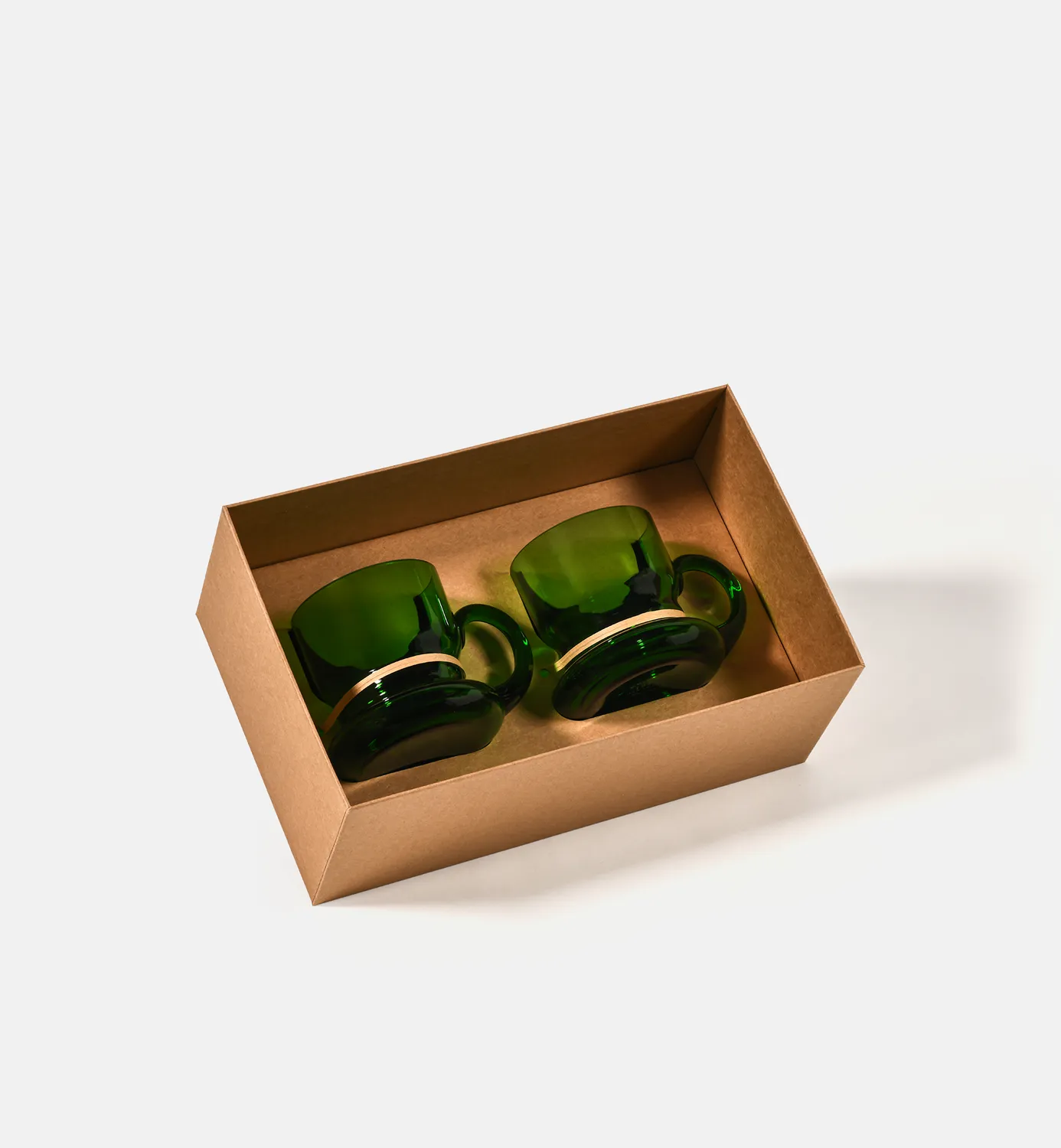 Krosno Double Bubble 1969 krystal kop emerald 150 ml