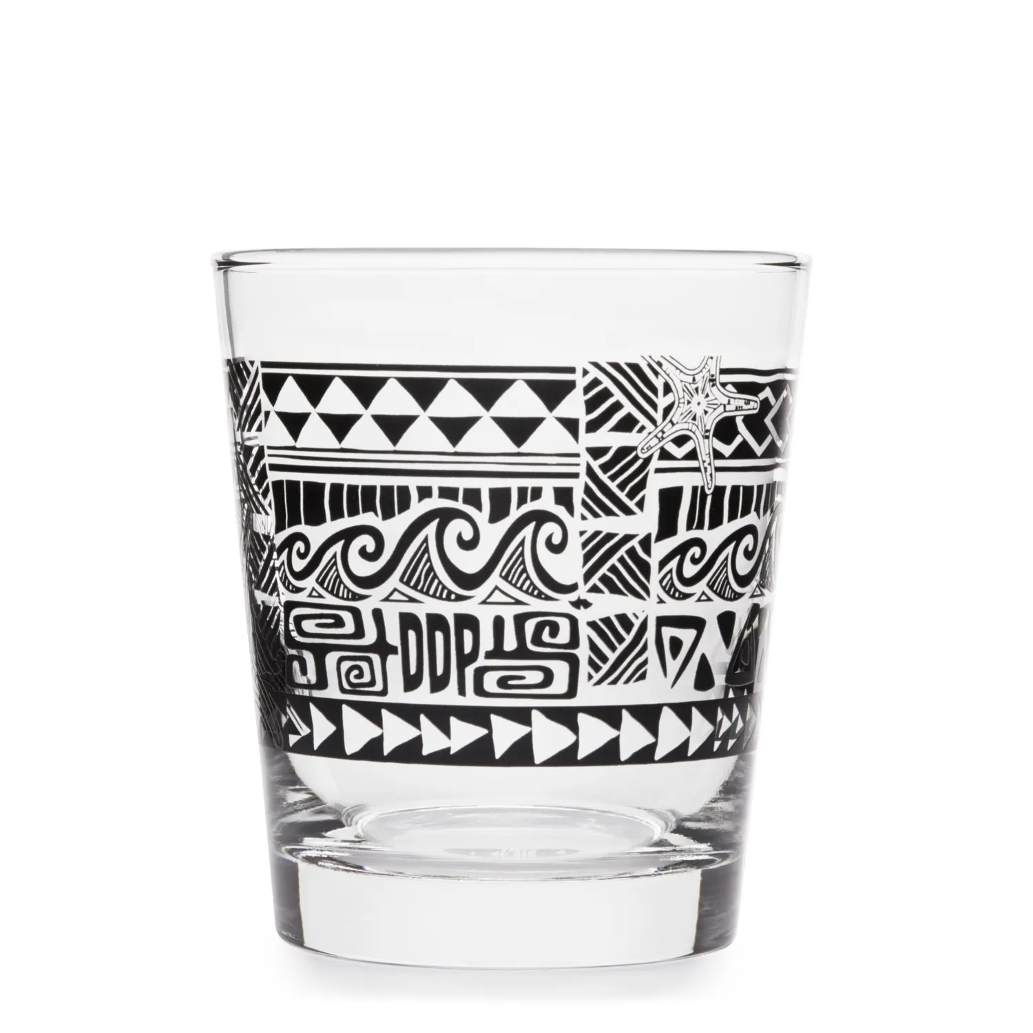 Libbey Tiki Kahiko rocksglas 4 stk sort 384 ml