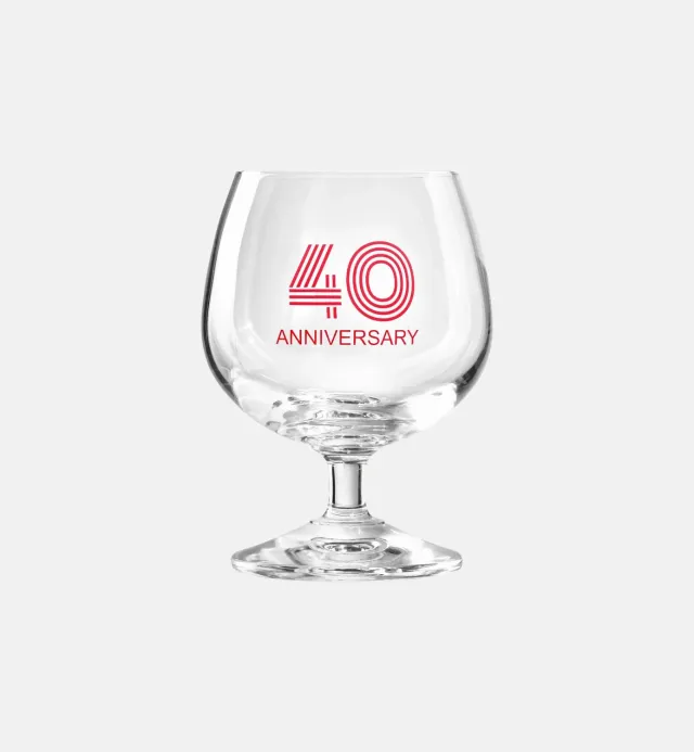 Krosno 40 Anniversary Glas 230 ml rød