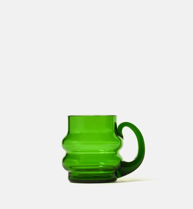 Krosno Double Bubble 1969 krystalkop 190 ml emerald