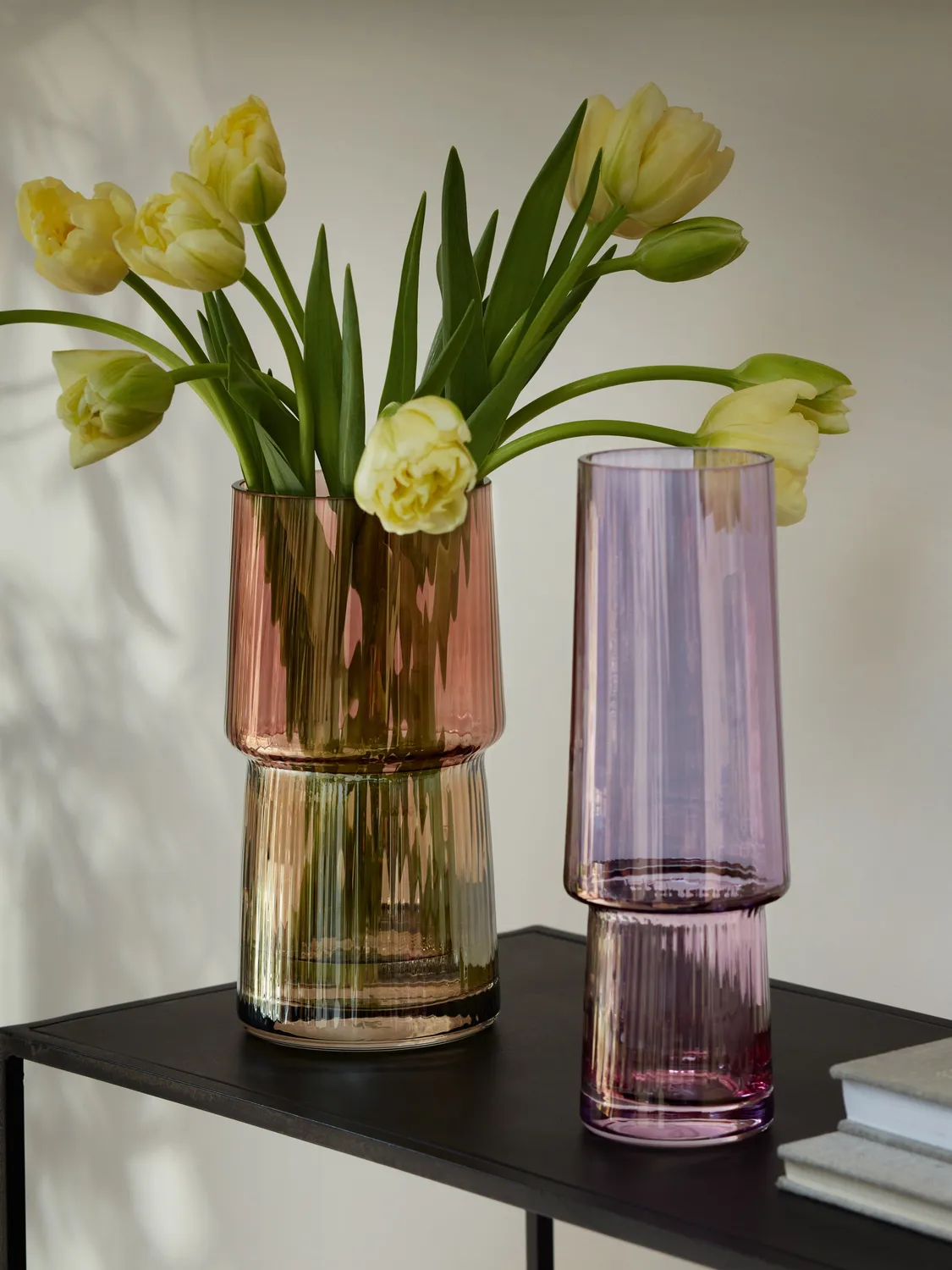 LSA Gems vase lanterne glas tofarvet