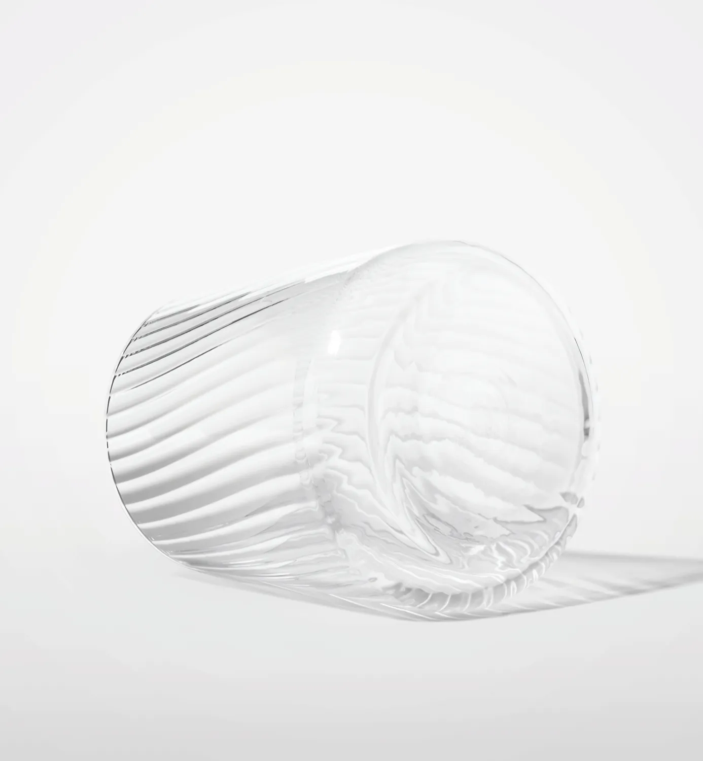 Krosno Avant-Garde LUMI tumbler 430 ml rillet