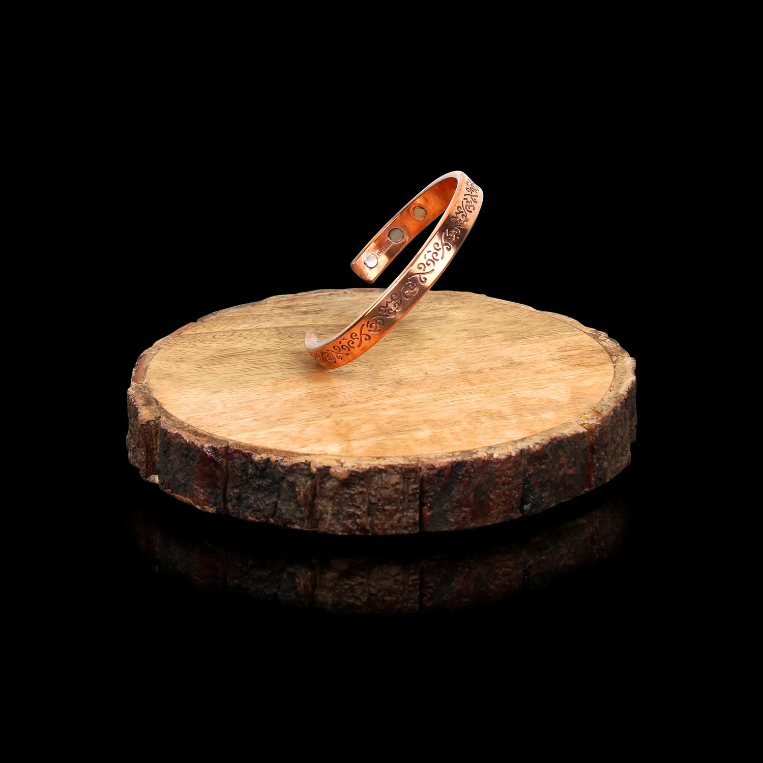 El'Cobre Design 35 kobberarmbånd magnet med gaveæske