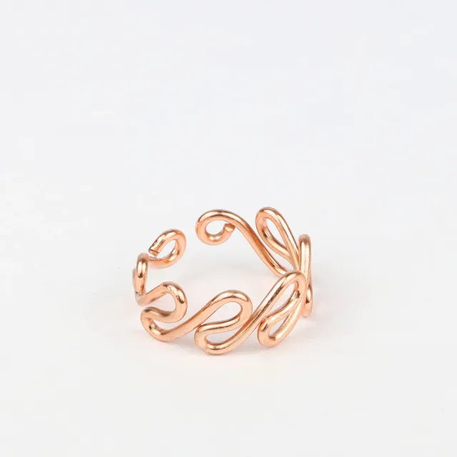El'Cobre Design 22 ring kobber snoet