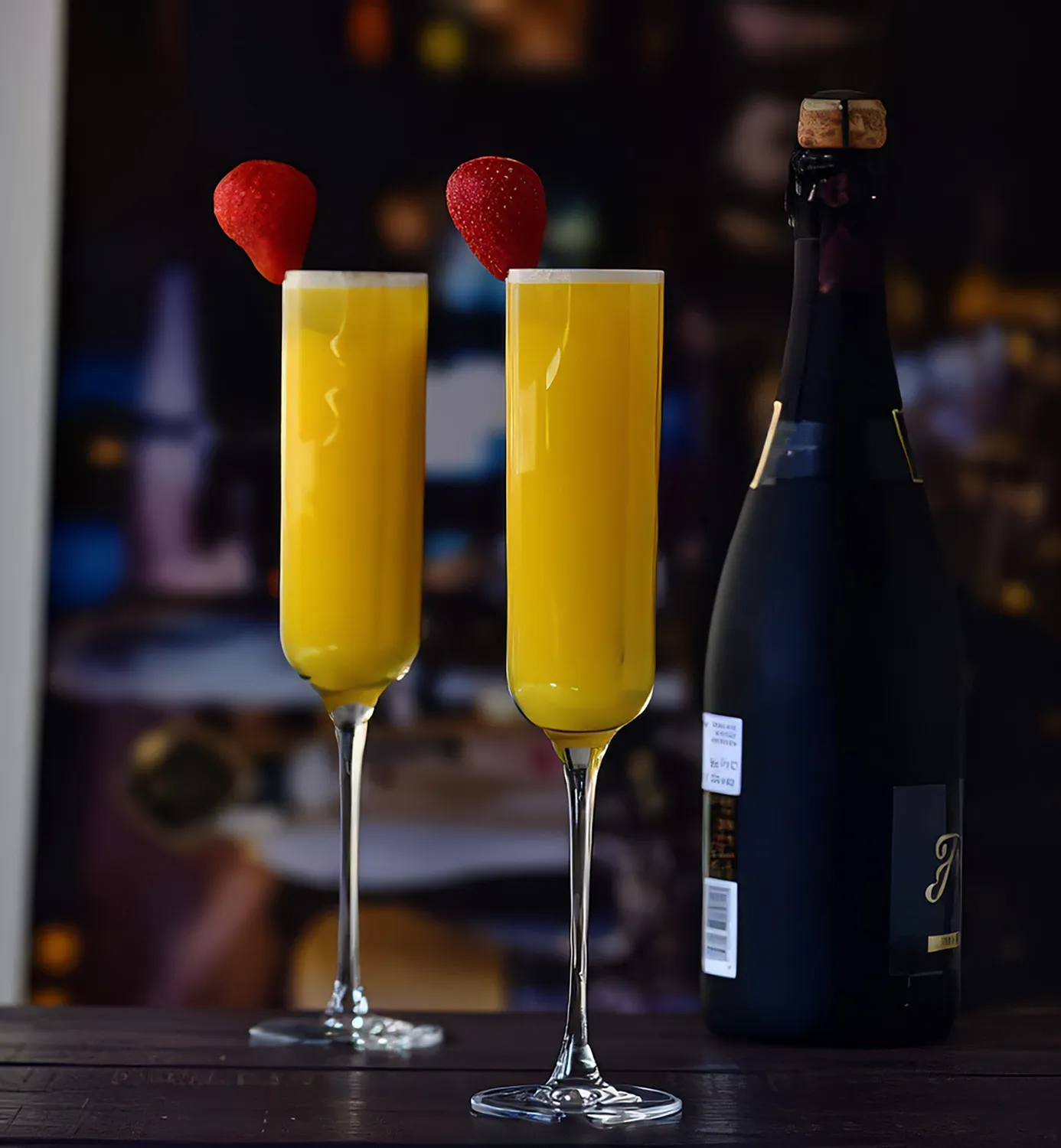 Krosno Glamour champagneglas 170 ml slank