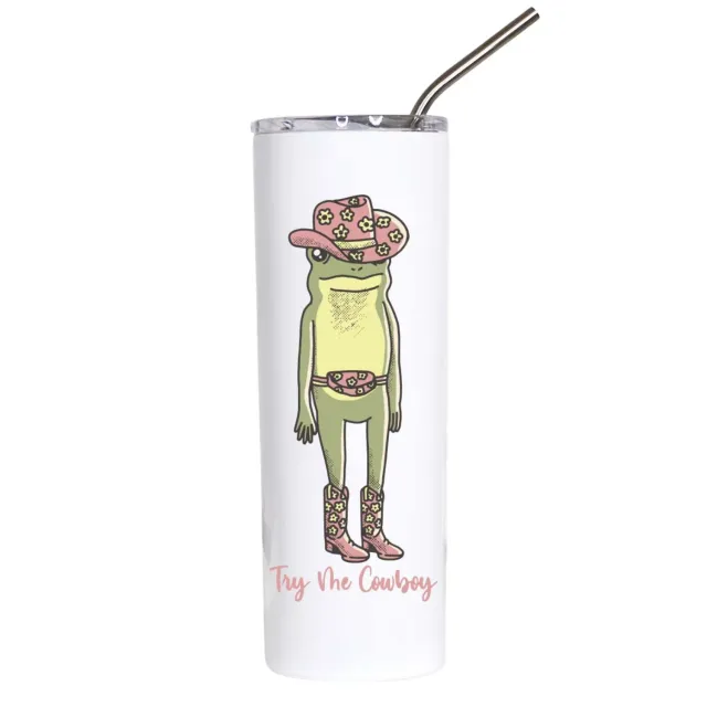 Mugsby Cowgirl Frog tumbler 591 ml western